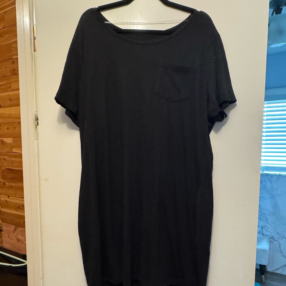 Classic Black  T-Shirt dress